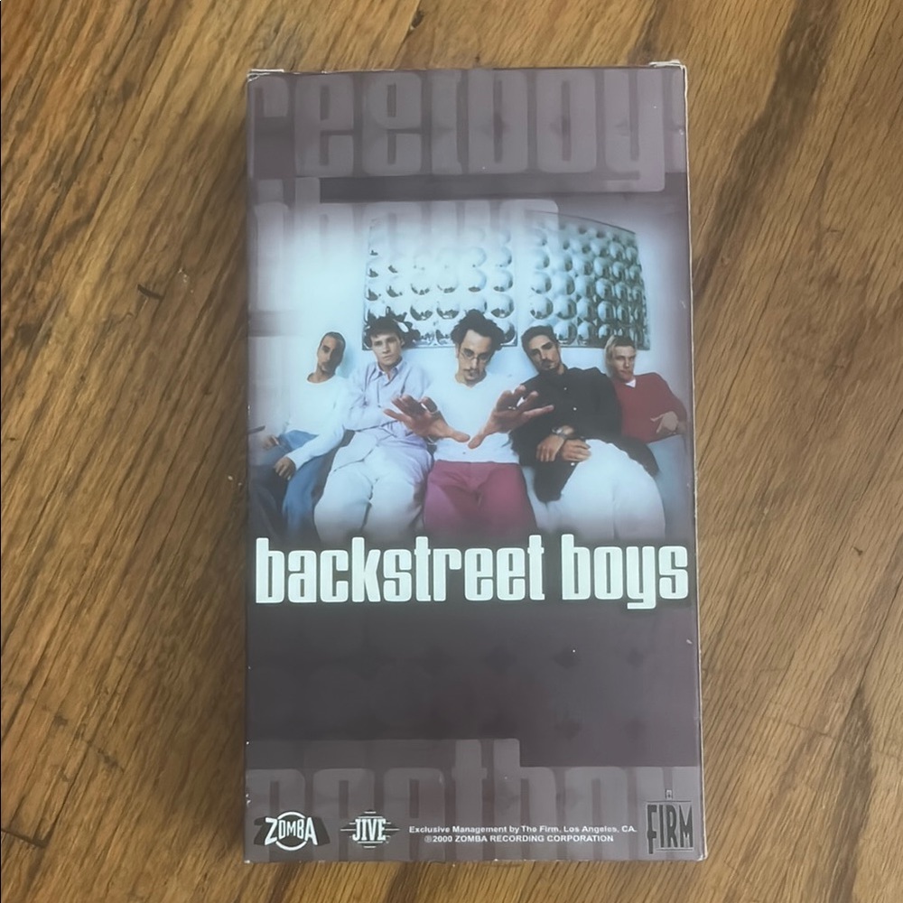Backstreet Boys VHS Tape